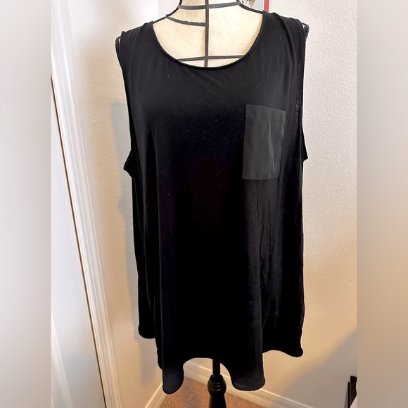 Lane Bryant Tops - Plus size, black, sleeveless top from Lane Bryant.